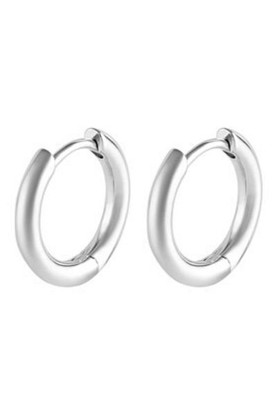 Iced Stuff Cercei bărbătești KOLCZYKI RING 15MM argintii
