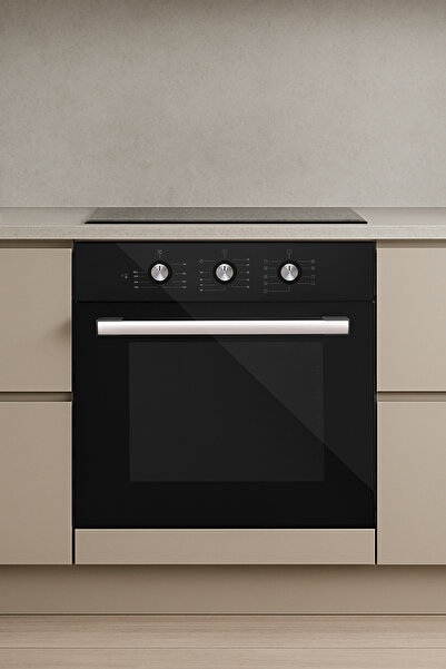 KUMTEL Füme Cam Ankastre Fırın 9 Prog. B66-SGF3(MT)