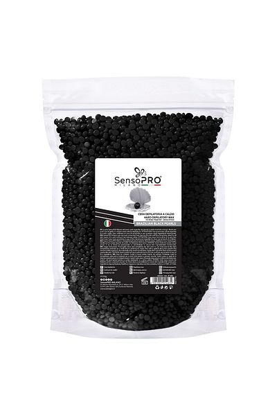 SensoPRO Milano Elastic Hair Removal Wax Granules - Brazilian Black Pearls, SensoPRO Milano - 500g