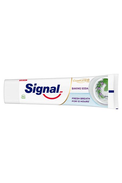 Signal Complete 8 Nature Elements Toothpaste Baking Soda 75 ml