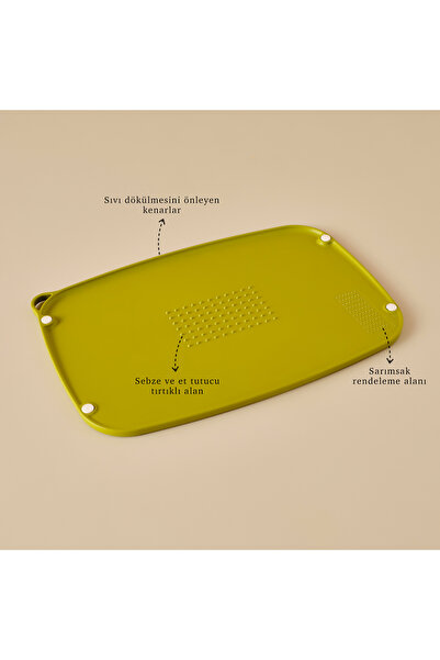 Bella Maison Glarious Kesme Panosu Yeşil (25x37 cm)