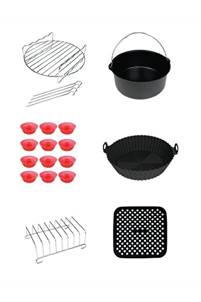 ARZTECH Airfryer Aksesuar Seti Izgaralı Xxl