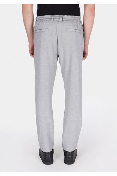 Colin's Slim Fit Mid Waist Long Leg Men's Gray Trousers