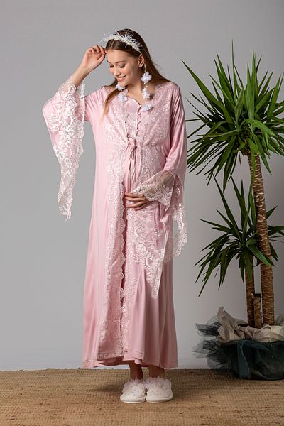 Effortt Maternity Nightgown and Morning Gown