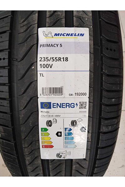 Michelin 235/55 R18 100V TL PRIMACY 5 MİCHELİN 4X4 SUV LASTİĞİ 2025 ÜRETİM