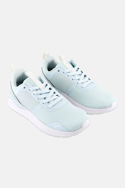 Puma Women Closed Shoecore Progressive Lace Up Training Shoes, Dewdrop White
