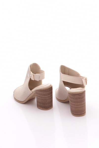 Mammamia D25ys-2645 Kadın Deri Sandalet