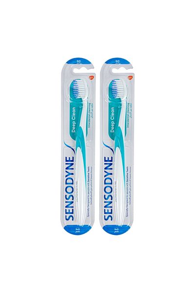 Sensodyne Deep Clean Toothbrush Soft 1+1