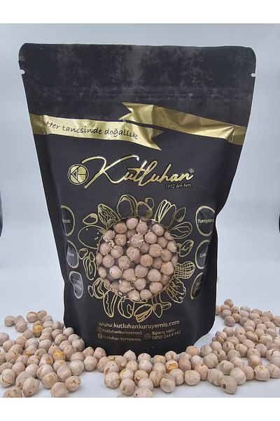 Kutluhan White Leblebee, Crisp Fresh White Leblebee, 250 g