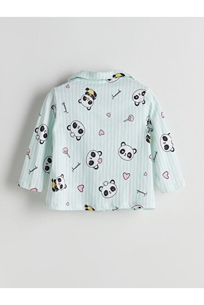 LC Waikiki Printed Combed Cotton Girls' Pajama Set (S5)