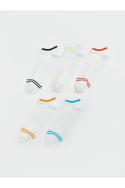 LC Waikiki Lcw Kids Striped Boy Booties Socks 5-Pack