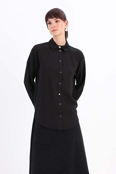 ALLDAY Stylish Buttoned Shirt with Cuff Detail