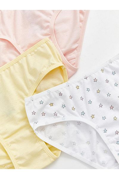 LC Waikiki Elastic Waist Girl's Panties 3-Piece (S5)
