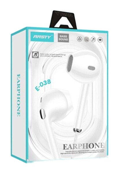 ANSTY سماعة أذن ستيريو عالية الدقة