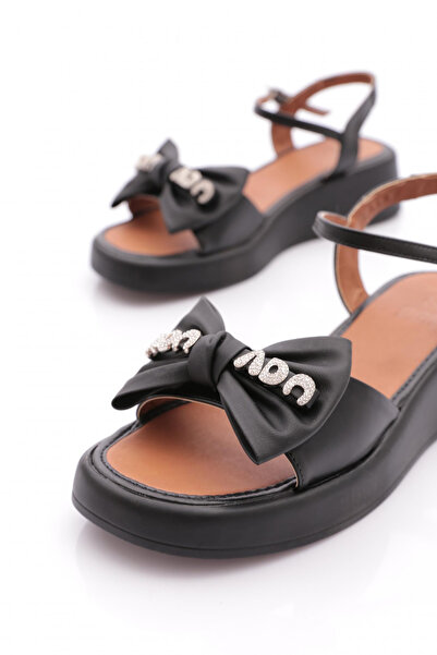 DGN 7004 Women's Bow Detailed Sandals