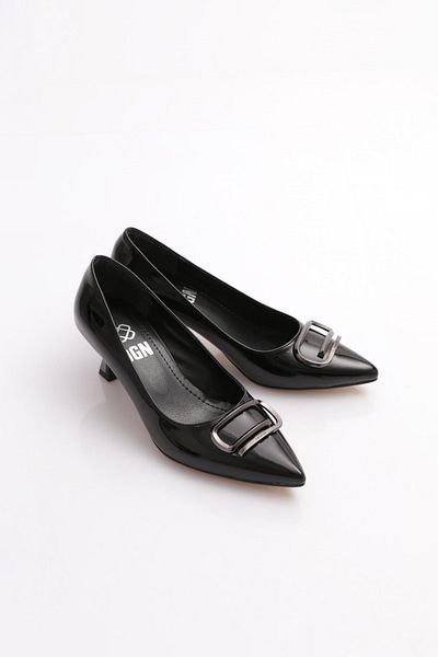 DGN K510 Women's Pointed Toe Accessory Heeled Shoes