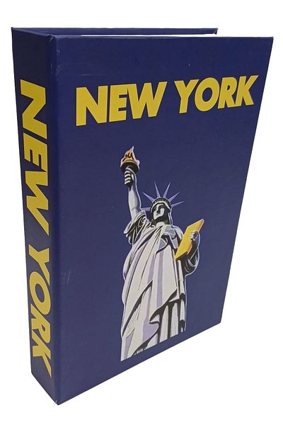 BSEYSTORE 2025-676 New York Decorative Book Box