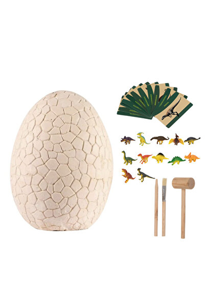 zola Set educativ de arheologie, Ou fosila cu 12 dinozauri, 2 surpize, ipsos