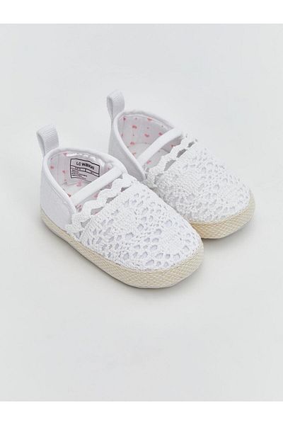 LC Waikiki Lace Detailed Baby Girl First Step Shoes (S5)