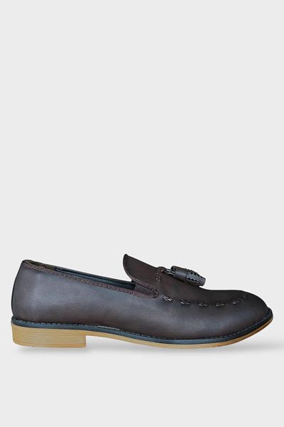 Liger Men's Classic Loafers BROWN