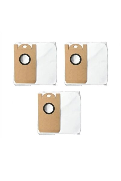 srfn ticaret Σακούλα σκόνης για ηλεκτρική σκούπα Viomi S9 και συμβατή με ρομπότ Lydsto R1/R1 Pro - 3 τεμάχια