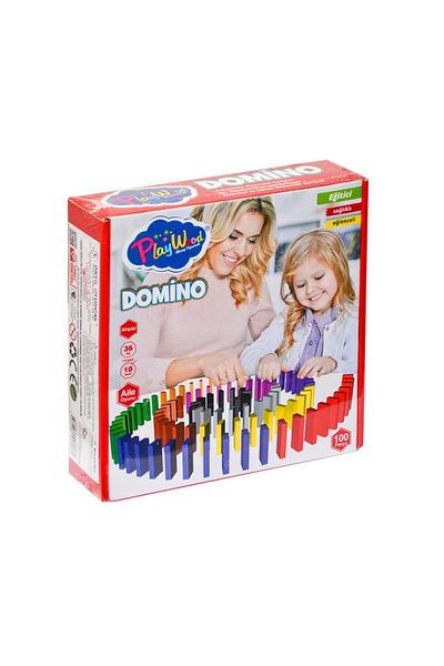 Skygo ONY-388 Wooden Domino Game - Decade