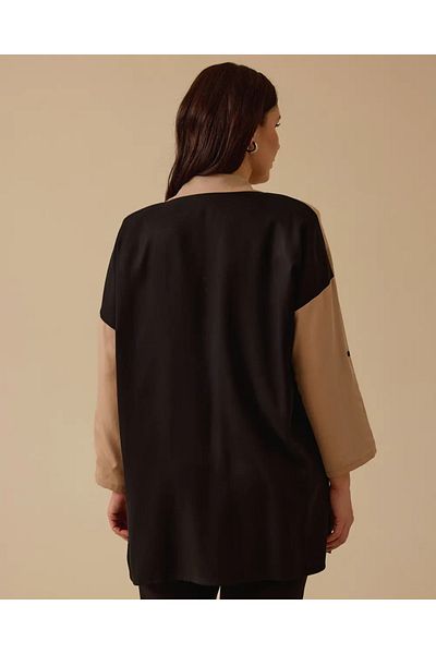 Gala-Xi Women's Plus Size Stone Detailed Tunic 10002421214012