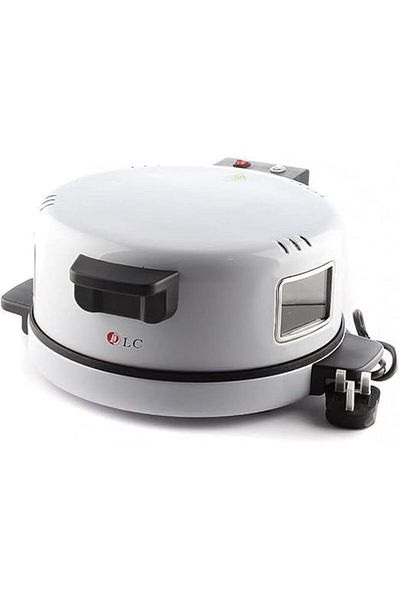 DLC Electric Non Stick Arabic Bread Maker 1800W DLC-235 White