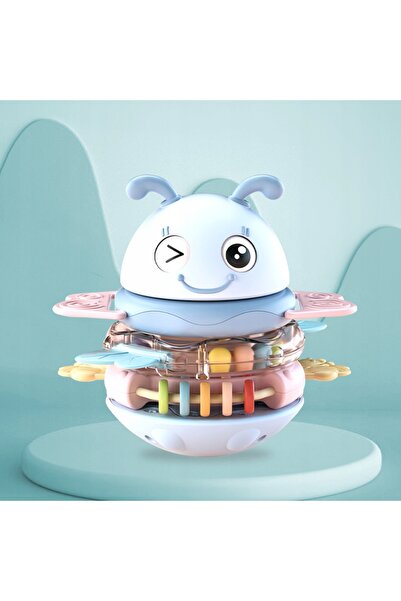 zola Εκπαιδευτικό παιχνίδι 3 σε 1, κουδουνίστρα, οδοντοφυΐα, μουσικός πύργος,...