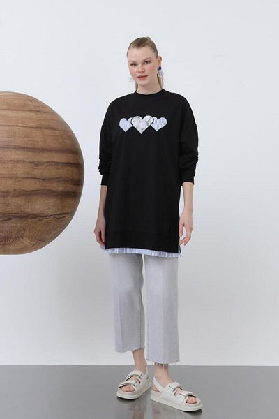 Puane 10637 Women's Heart Li Tunic