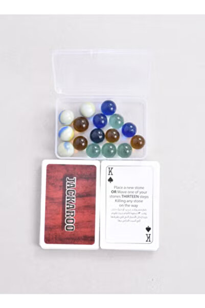 Fun Moment مجموعة أوراق اللعب مع أحجار جاكارو