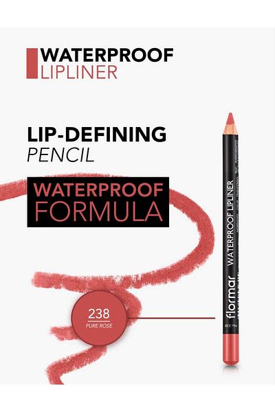 Flormar PCL-238 Pure Rose Waterproof Lip Liner