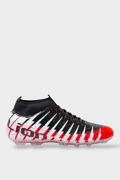 Liger Red and Black Football Cleats - with Socks, Ankle and Throat