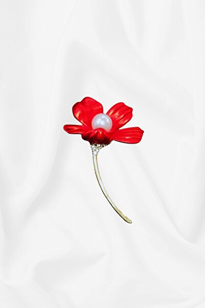 Spazio Oriano Broş KIRMIZI