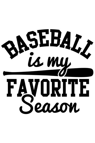 StoryGift Romania Sticker Exterior cu o bata de baseball pentru pasionatii acestui sport - mesaj in limba en