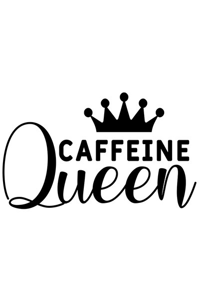 StoryGift Romania Sticker Eticheta 40CM Exterior pentru regina cafeinei - mar...