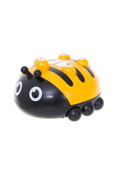 zola Interactive toy for babies, hand-eye coordination, ladybug pattern, yellow