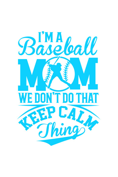 StoryGift Romania Sticker Exterior cu pentru mamele de jucatori de baseball - minge de baseball si mesaj in