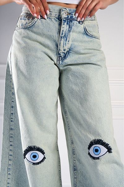 Joana Blugi Damă Oversize Albastri Cithara