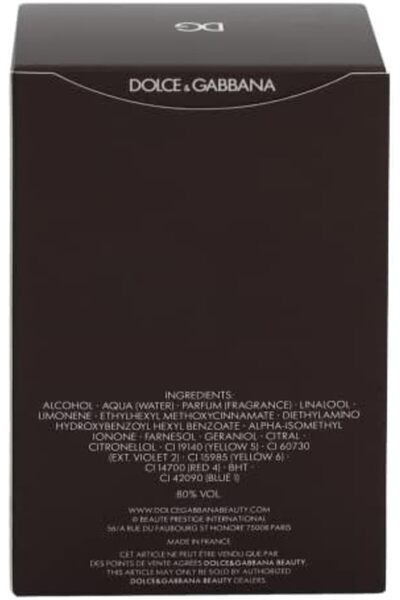 Dolce&Gabbana Dolce & Gabbana The One for Men Eau de Toilette Spray, 100ml