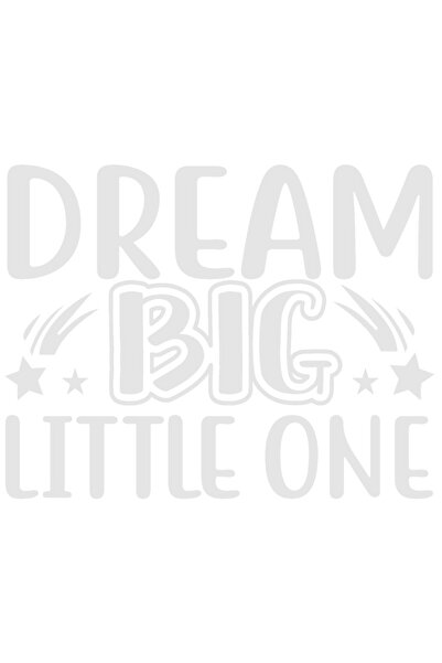 StoryGift Romania Sticker Adeziv 90CM Exterior cu mesajul in engleza "Dream b...