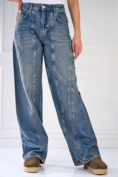Joana Blugi Damă Oversize Albastri Fabina