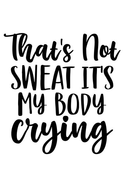 StoryGift Romania Sticker Label 50CM Exterior for those who train with the message "That's not sweat, it'