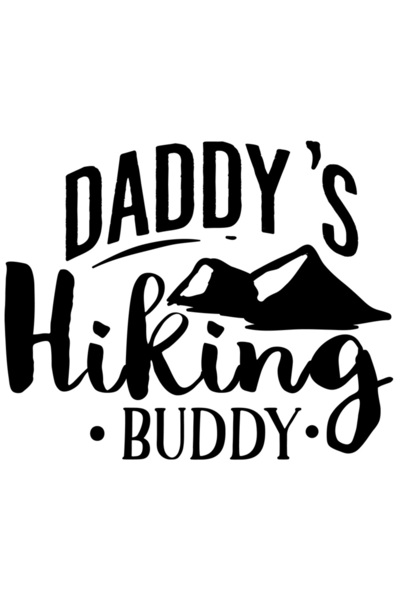 StoryGift Romania Sticker Exterior cu munti pentru fiul care se duce in drumetii cu tatal sau , Vinyl Negru,