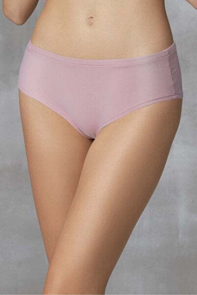 Doreanse Kadın Pembe & Çiçek Desenli 3'lü Külot Slip