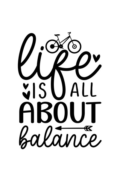 StoryGift Romania Sticker Exterior cu o bicicleta si inimioare cu mesajul "Vi...