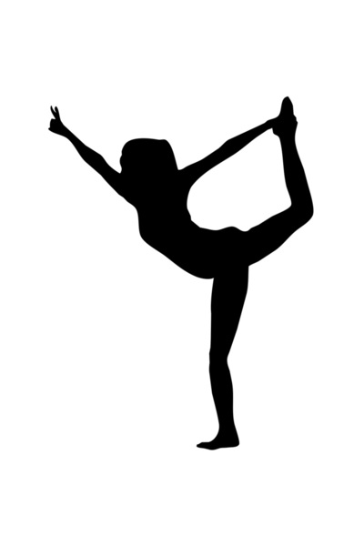 StoryGift Romania Sticker Adeziv 90CM Exterior cu o gimnasta - sport talent p...