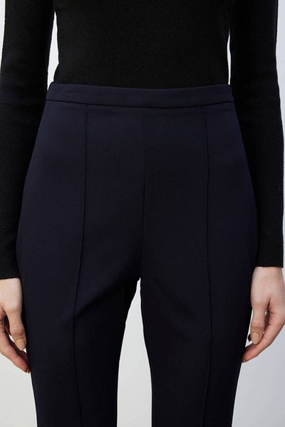 BE BLUE NAVY BLUE SPANISH CROWN TROUSERS