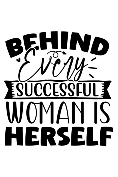 StoryGift Romania Sticker Exterior Pentru Femei Cu Mesajul "behind Every Succ...