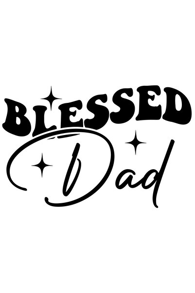 StoryGift Romania Sticker Autocolant 30CM Exterior pentru un tata binecuvantat cu o familie buna - apreciere res